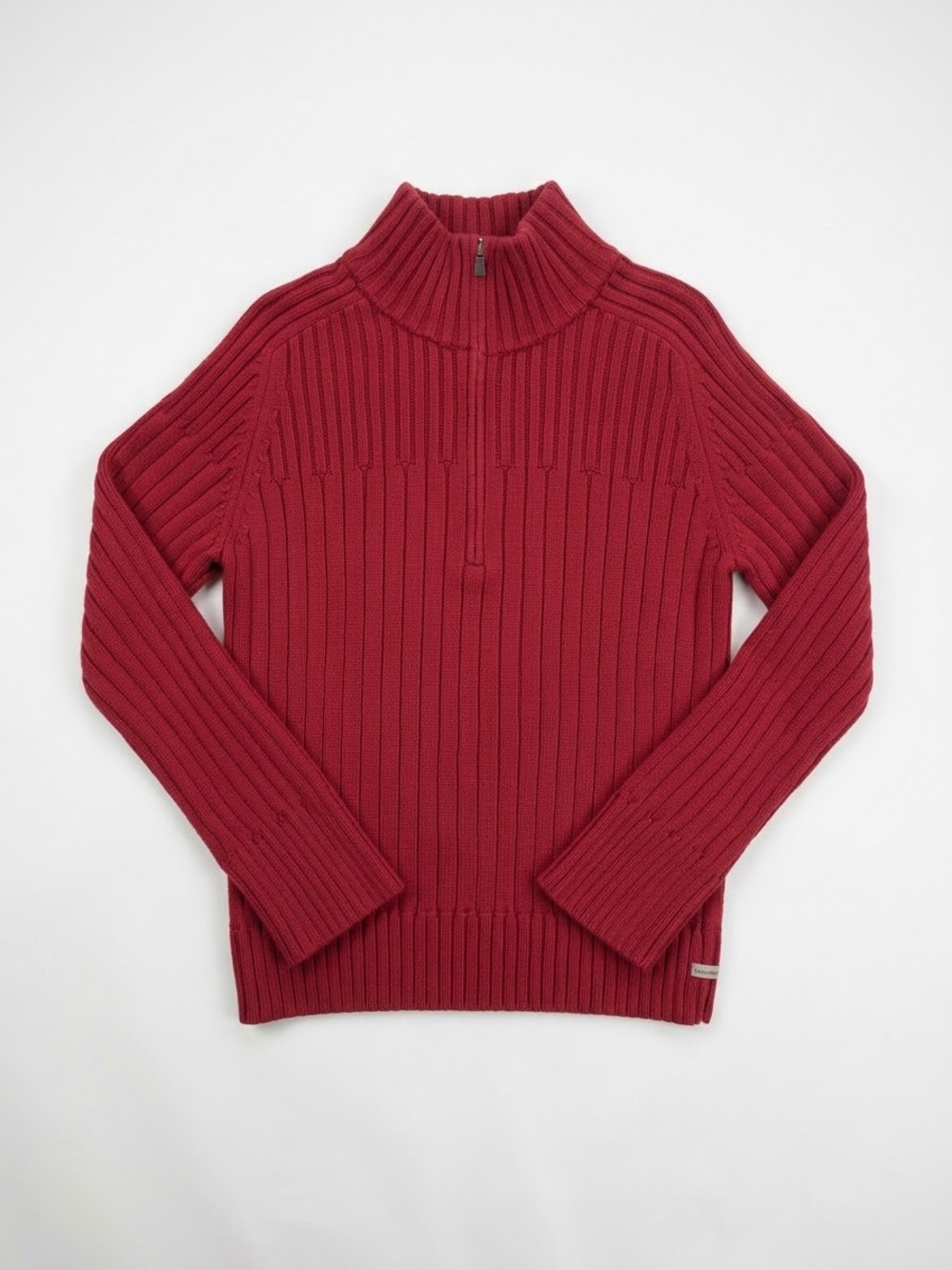 Calvin Klein Jeans Ribbed Half-Zip Sweater